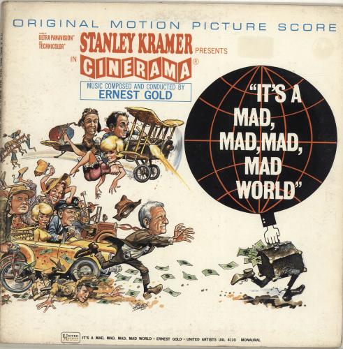 Original Soundtrack It's A Mad, Mad, Mad, Mad World US vinyl